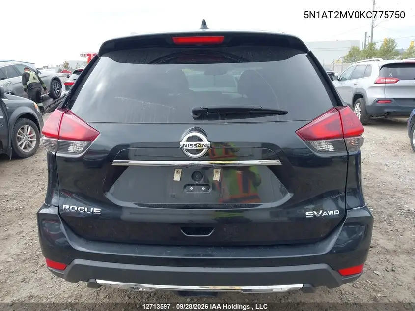 2019 NISSAN ROGUE VIN 5N1AT2MV0KC775750 — фото 16