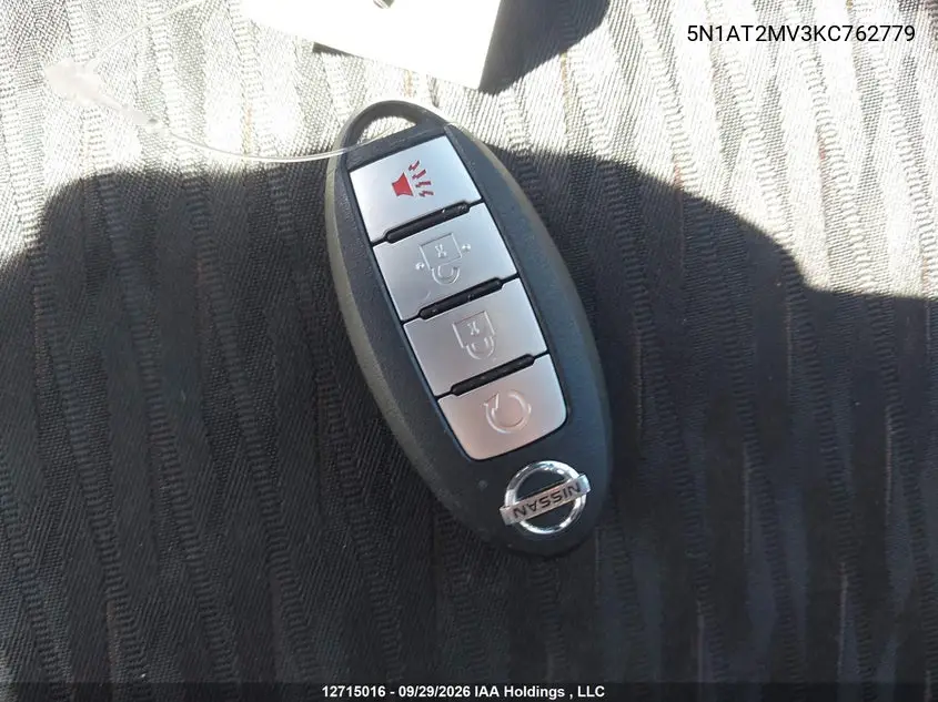 2019 NISSAN ROGUE VIN 5N1AT2MV3KC762779 — фото 11