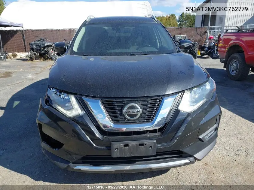2019 NISSAN ROGUE VIN 5N1AT2MV3KC762779 — фото 12