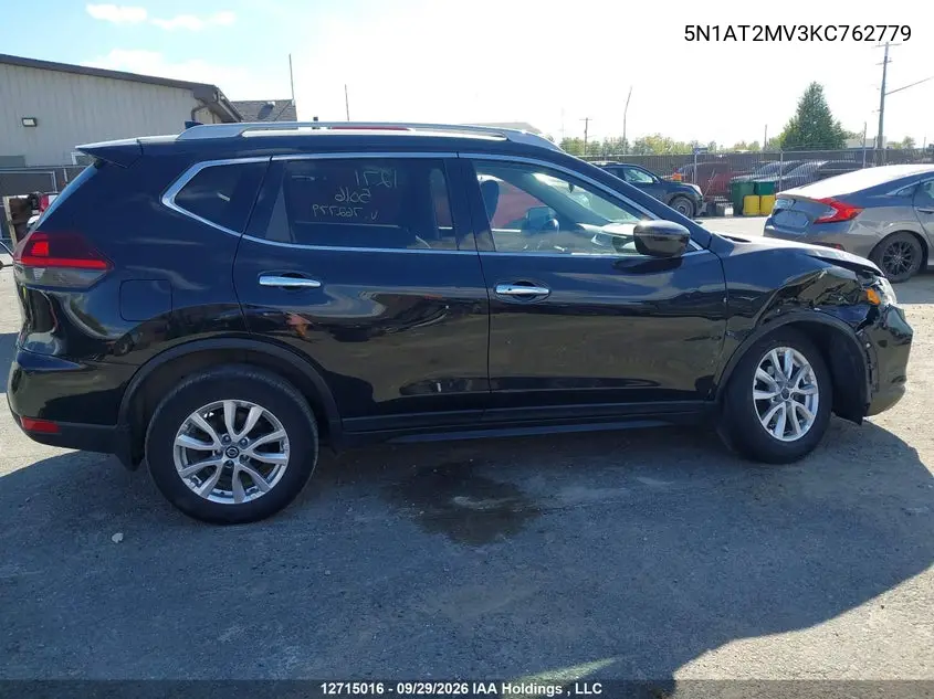 2019 NISSAN ROGUE VIN 5N1AT2MV3KC762779 — фото 13