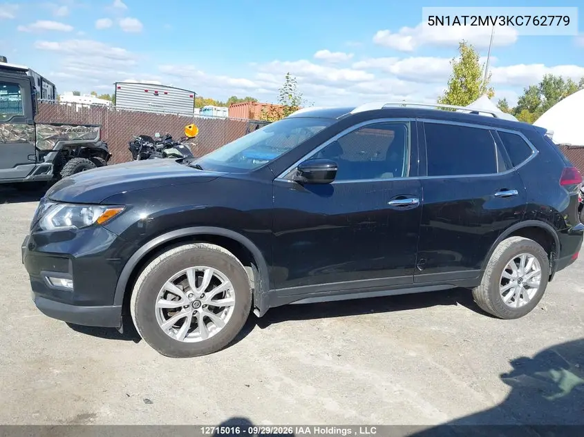2019 NISSAN ROGUE VIN 5N1AT2MV3KC762779 — фото 14