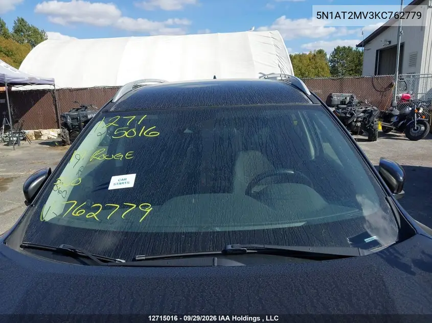 2019 NISSAN ROGUE VIN 5N1AT2MV3KC762779 — фото 17