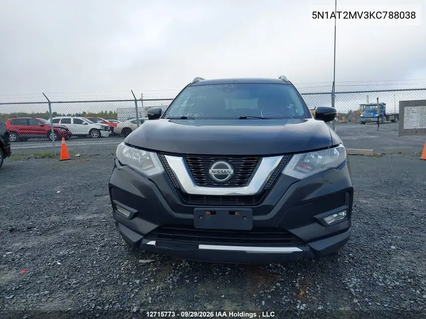2019 NISSAN ROGUE VIN 5N1AT2MV3KC788038 — фото 12