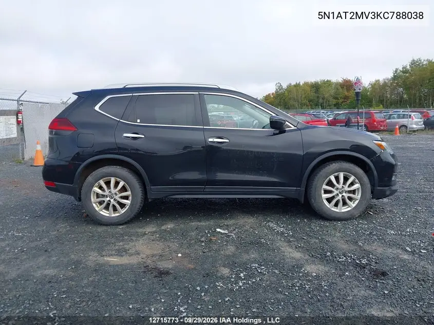 2019 NISSAN ROGUE VIN 5N1AT2MV3KC788038 — фото 13
