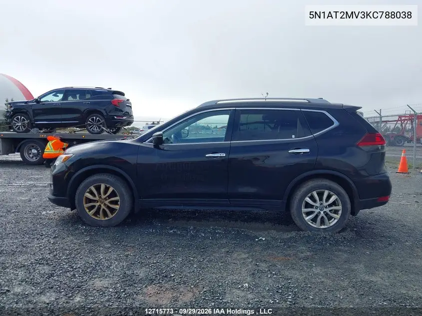 2019 NISSAN ROGUE VIN 5N1AT2MV3KC788038 — фото 14