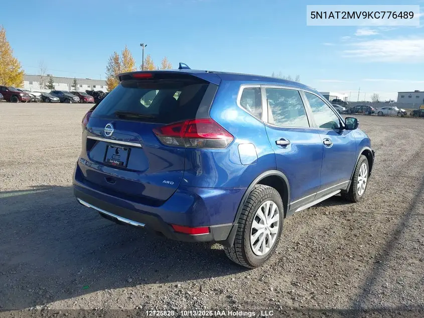 2019 NISSAN ROGUE VIN 5N1AT2MV9KC776489 — фото 4