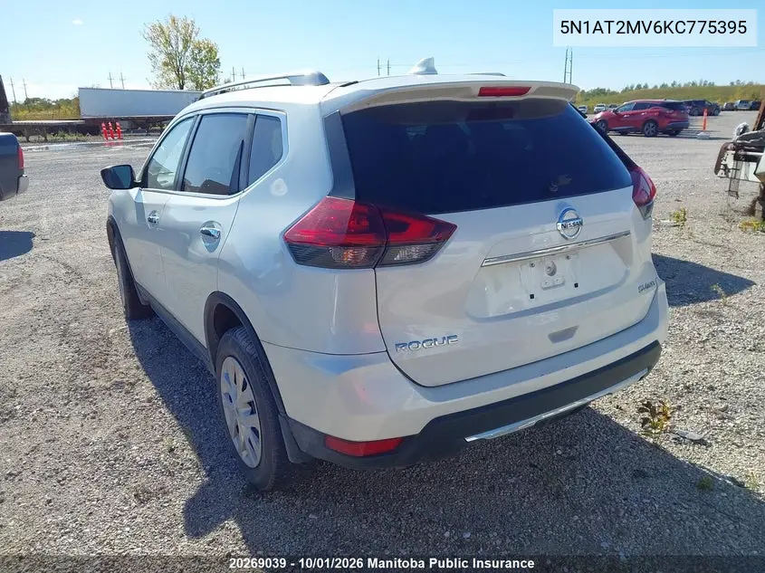 2019 NISSAN ROGUE VIN 5N1AT2MV6KC775395 — фото 3