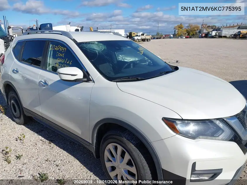 2019 NISSAN ROGUE VIN 5N1AT2MV6KC775395 — фото 6