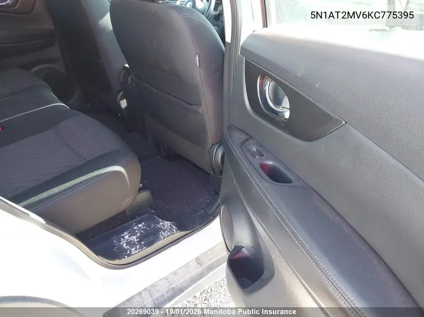 2019 NISSAN ROGUE VIN 5N1AT2MV6KC775395 — фото 8