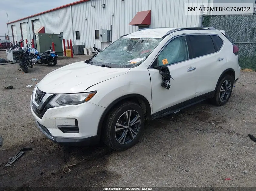 2019 NISSAN ROGUE VIN 5N1AT2MT8KC796022 — фото 2