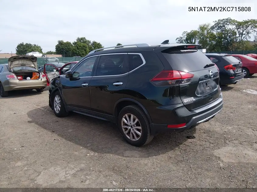 2019 NISSAN ROGUE VIN 5N1AT2MV2KC715808 — фото 3