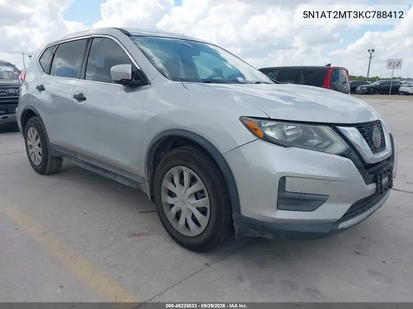 NISSAN ROGUE 2019, VIN 5N1AT2MT3KC788412