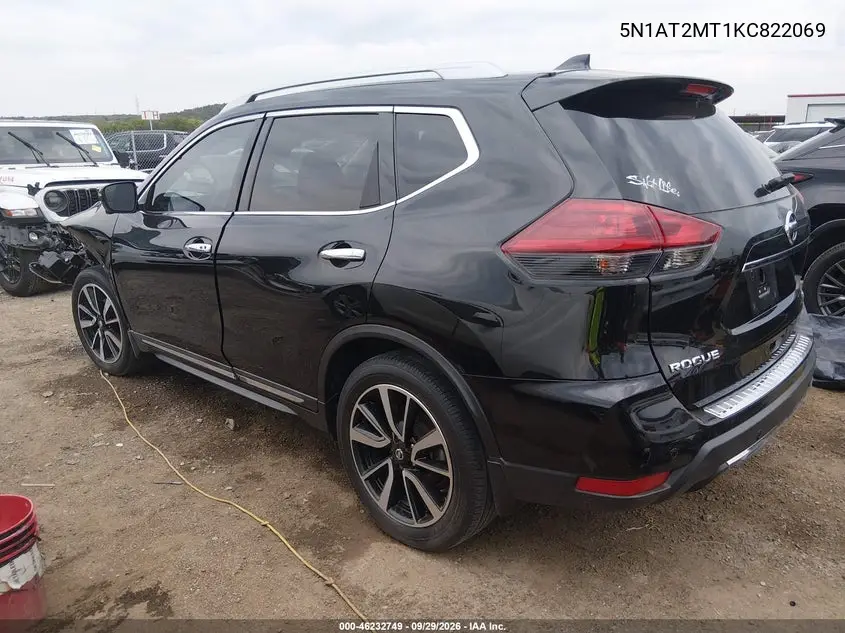 2019 NISSAN ROGUE VIN 5N1AT2MT1KC822069 — фото 3