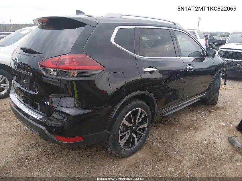 2019 NISSAN ROGUE VIN 5N1AT2MT1KC822069 — фото 4