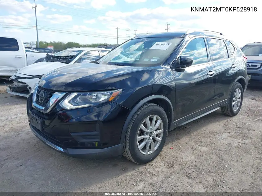 2019 NISSAN ROGUE VIN KNMAT2MT0KP528918 — фото 2