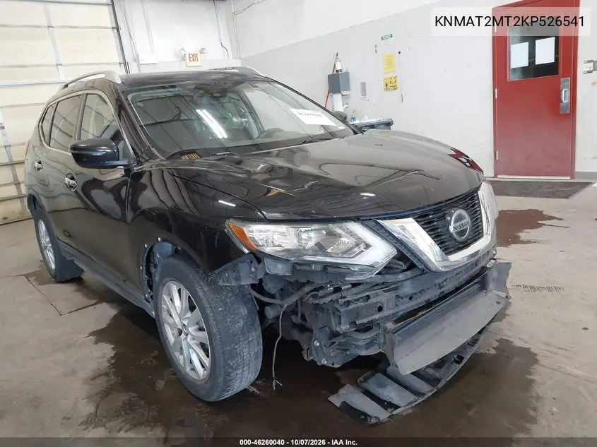 NISSAN ROGUE 2019, VIN KNMAT2MT2KP526541