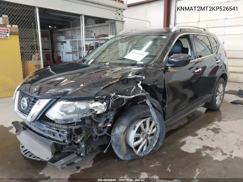 2019 NISSAN ROGUE VIN KNMAT2MT2KP526541 — фото 2