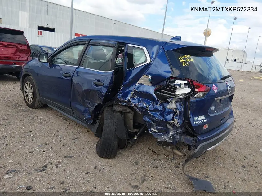 2019 NISSAN ROGUE VIN KNMAT2MTXKP522334 — фото 3