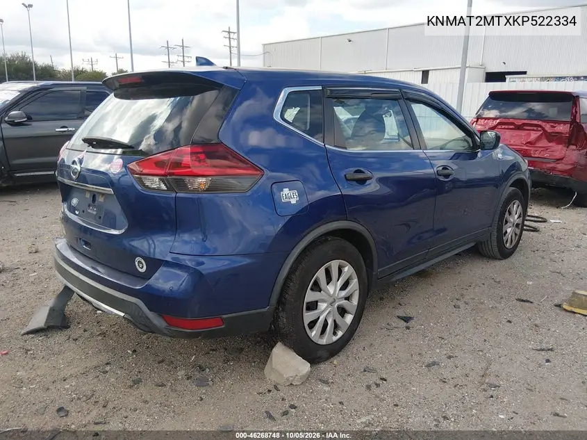 2019 NISSAN ROGUE VIN KNMAT2MTXKP522334 — фото 4