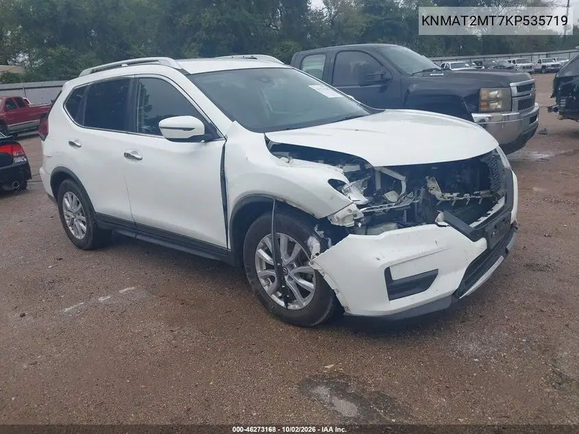 NISSAN ROGUE 2019, VIN KNMAT2MT7KP535719