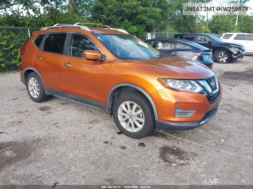 NISSAN ROGUE 2019, VIN JN8AT2MT4KW259879