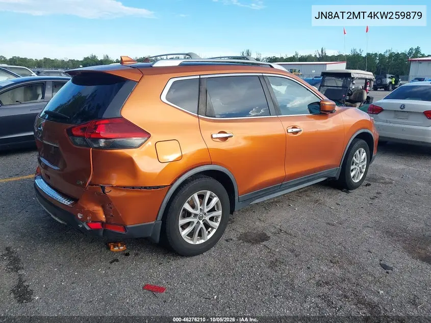 2019 NISSAN ROGUE VIN JN8AT2MT4KW259879 — фото 4