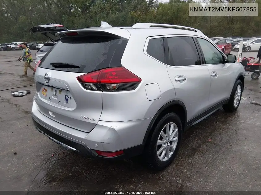 2019 NISSAN ROGUE VIN KNMAT2MV5KP507855 — фото 4