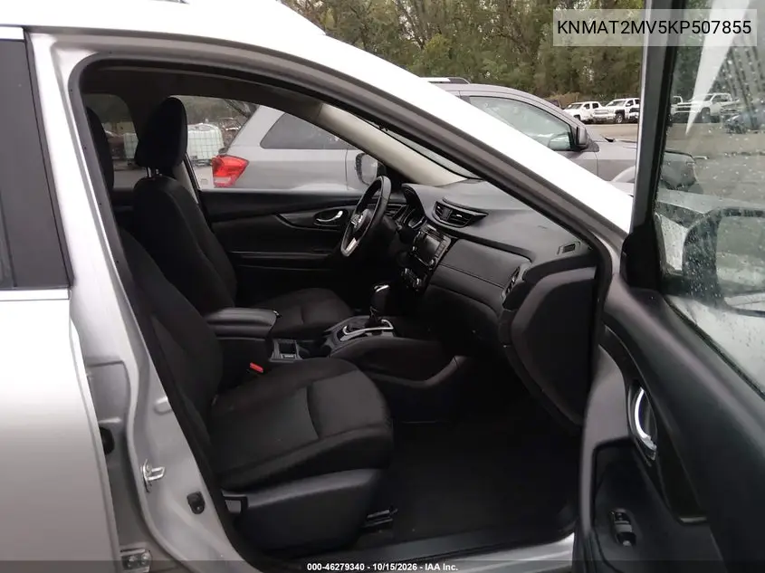 2019 NISSAN ROGUE VIN KNMAT2MV5KP507855 — фото 5