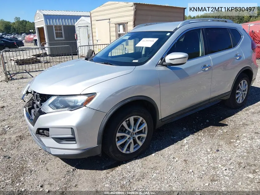 2019 NISSAN ROGUE VIN KNMAT2MT1KP530497 — фото 2