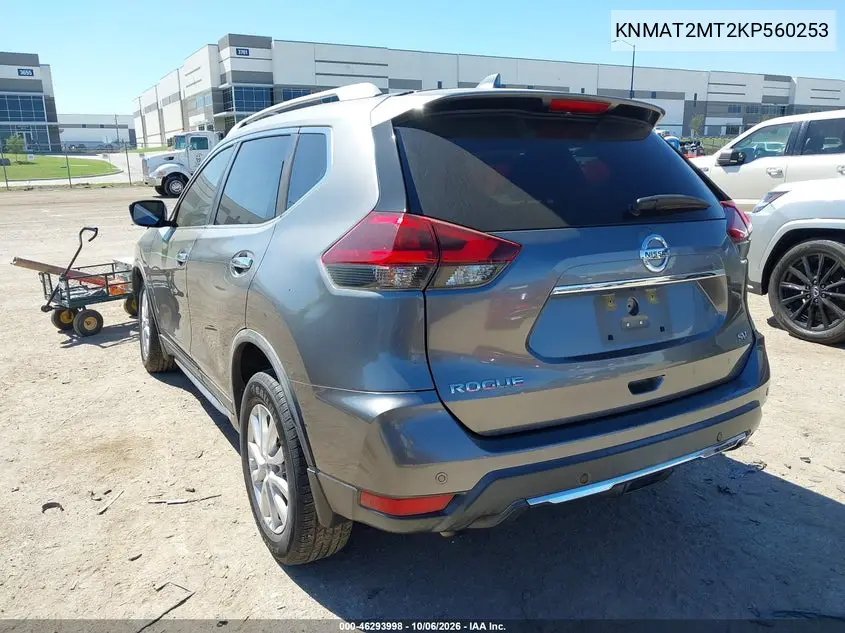 2019 NISSAN ROGUE VIN KNMAT2MT2KP560253 — фото 3
