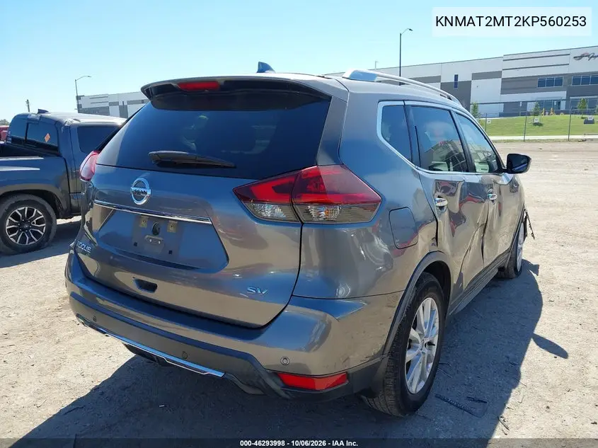 2019 NISSAN ROGUE VIN KNMAT2MT2KP560253 — фото 4