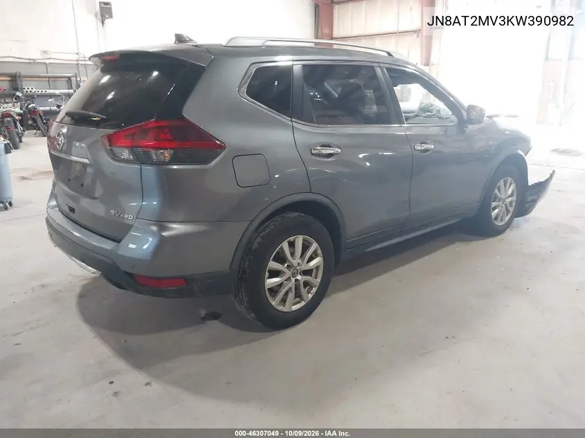 2019 NISSAN ROGUE VIN JN8AT2MV3KW390982 — фото 4