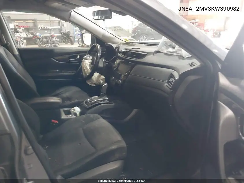 2019 NISSAN ROGUE VIN JN8AT2MV3KW390982 — фото 5
