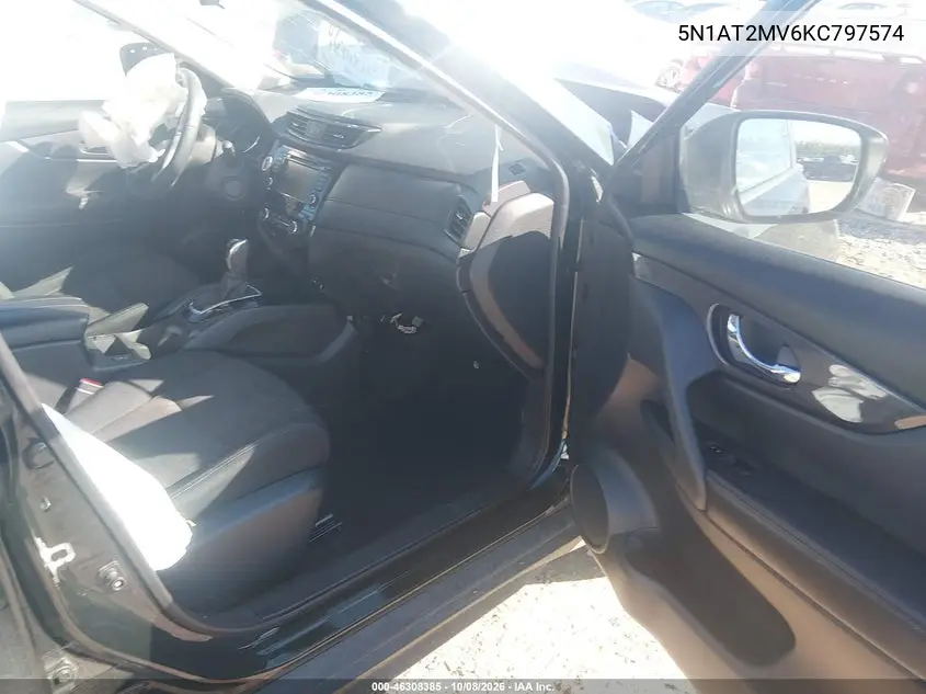 2019 NISSAN ROGUE VIN 5N1AT2MV6KC797574 — фото 5