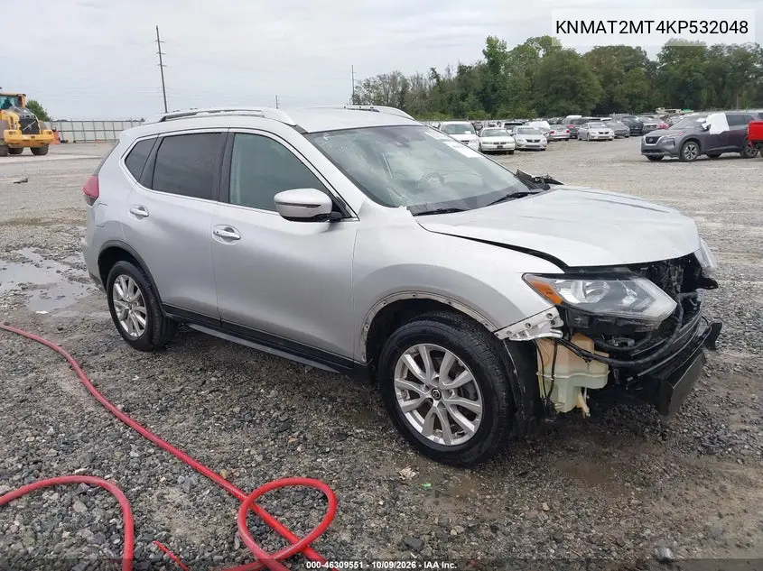 NISSAN ROGUE 2019, VIN KNMAT2MT4KP532048