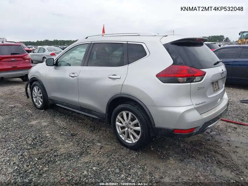 2019 NISSAN ROGUE VIN KNMAT2MT4KP532048 — фото 3