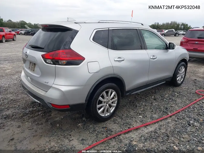 2019 NISSAN ROGUE VIN KNMAT2MT4KP532048 — фото 4