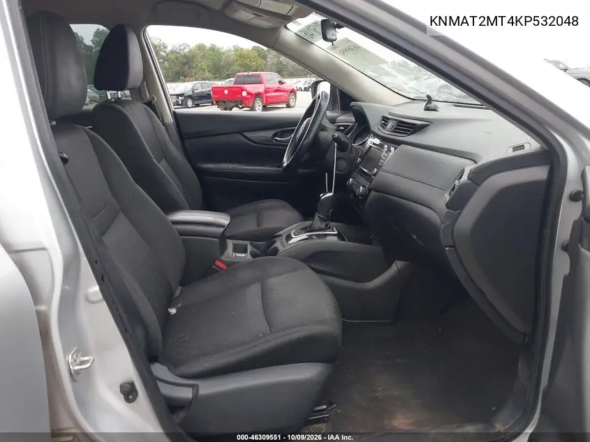2019 NISSAN ROGUE VIN KNMAT2MT4KP532048 — фото 5