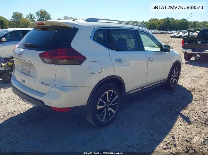 2019 NISSAN ROGUE VIN 5N1AT2MV7KC838570 — фото 4