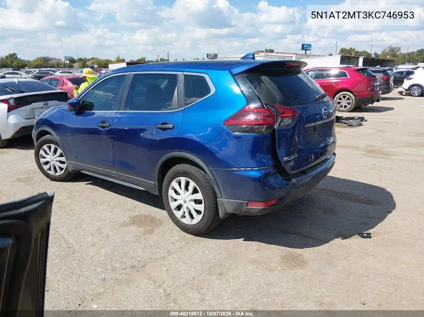 2019 NISSAN ROGUE VIN 5N1AT2MT3KC746953 — фото 3