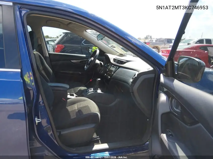 2019 NISSAN ROGUE VIN 5N1AT2MT3KC746953 — фото 5