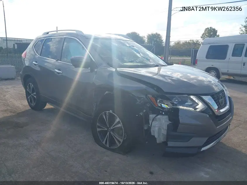 NISSAN ROGUE 2019, VIN JN8AT2MT9KW262356