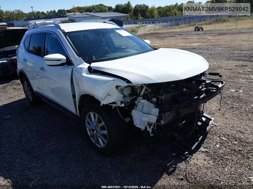 NISSAN ROGUE 2019, VIN KNMAT2MV8KP529042
