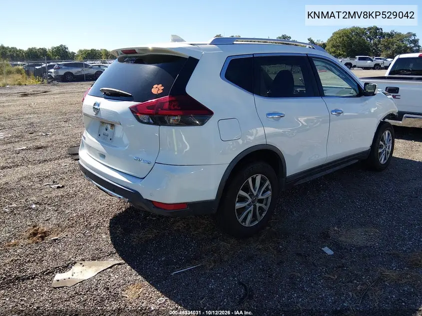 2019 NISSAN ROGUE VIN KNMAT2MV8KP529042 — фото 4