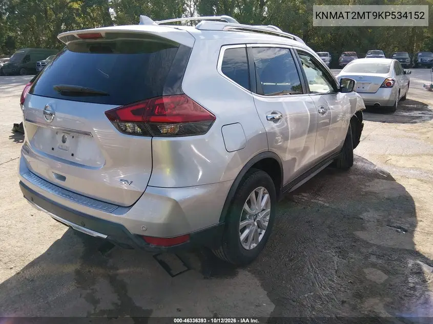 2019 NISSAN ROGUE VIN KNMAT2MT9KP534152 — фото 4