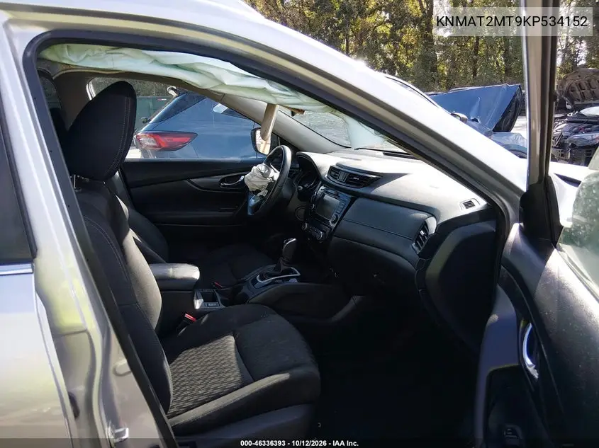 2019 NISSAN ROGUE VIN KNMAT2MT9KP534152 — фото 5