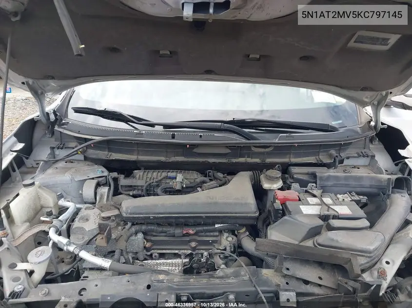 2019 NISSAN ROGUE VIN 5N1AT2MV5KC797145 — фото 10