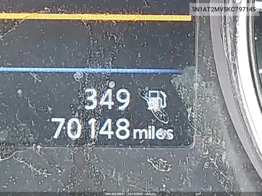 2019 NISSAN ROGUE VIN 5N1AT2MV5KC797145 — фото 16