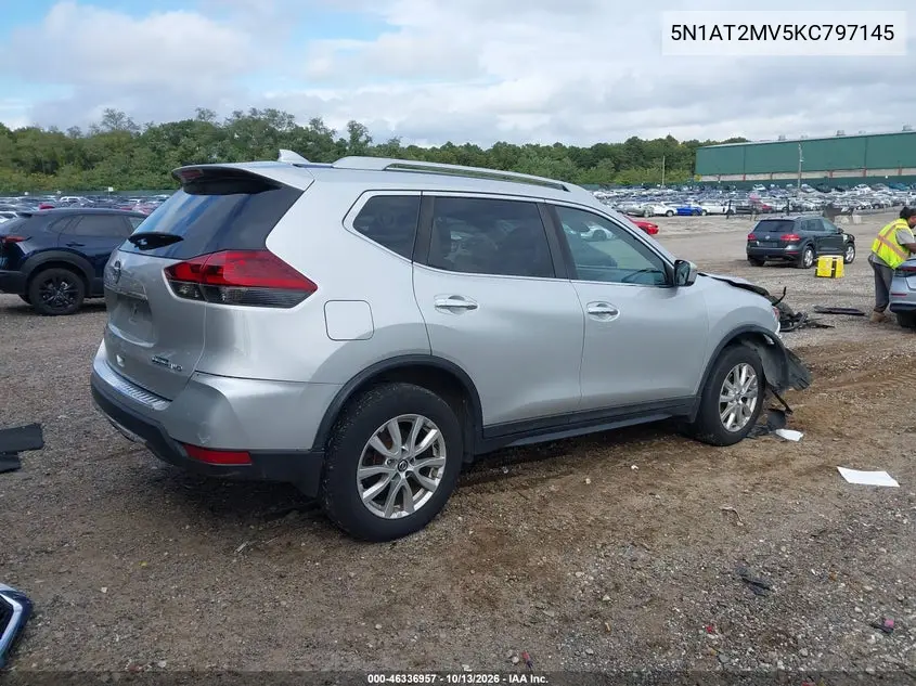 2019 NISSAN ROGUE VIN 5N1AT2MV5KC797145 — фото 4