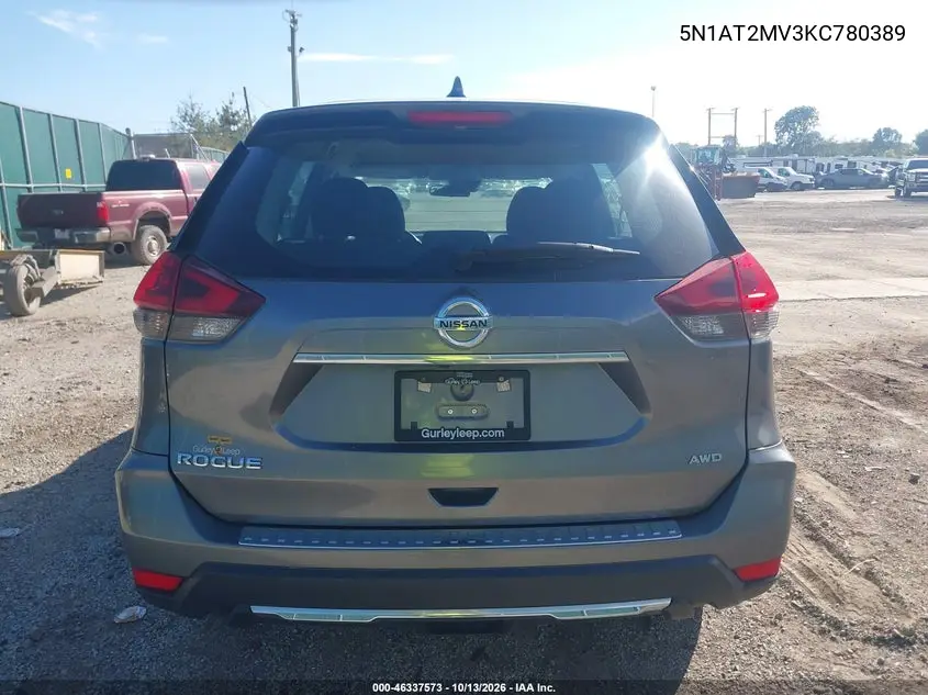 2019 NISSAN ROGUE VIN 5N1AT2MV3KC780389 — фото 16